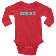 Load image into Gallery viewer, No Seasons Baby Bodysuit TURQ print