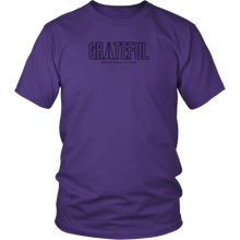 Load image into Gallery viewer, Grateful Unisex Shirt BLK Print