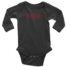 Load image into Gallery viewer, Grateful Baby Bodysuit RED Print