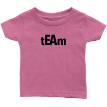 Load image into Gallery viewer, tEAm Infant T-Shirt  BLACK Print