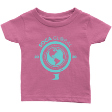 Load image into Gallery viewer, Soca Global Infant T-Shirt TURQ print
