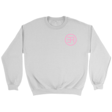 Load image into Gallery viewer, EA X tEAm Crewneck Sweatshirt Pink Print

