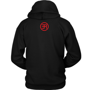 Grateful Unisex Hoodie RED Print