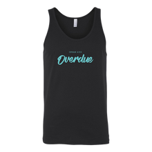 Load image into Gallery viewer, Overdue Unisex Tank TURQ print
