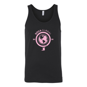 Soca Global  Unisex Tank PINK print