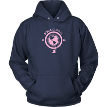 Load image into Gallery viewer, Soca Global Hoodie PINK print
