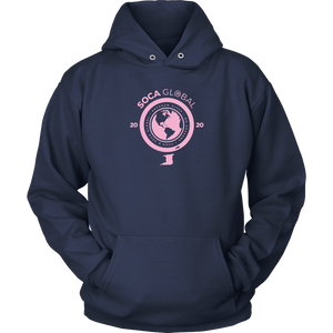 Soca Global Hoodie PINK print