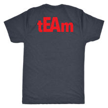 Load image into Gallery viewer, tEAm Large Back RED Print  Triblend tee
