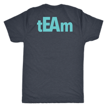 Load image into Gallery viewer, tEAm Large Back TURQ Print  Triblend tee
