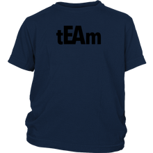 Load image into Gallery viewer, tEAm Youth T-Shirt  BLACK Print
