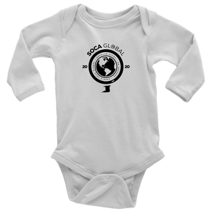 Soca Global Baby Bodysuit Long Sleeve BLACK print