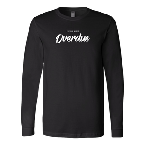 Overdue Long Sleeve WHITE print