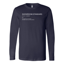 Load image into Gallery viewer, WMNS Showroom Standard Def Long Sleeve WHITE print

