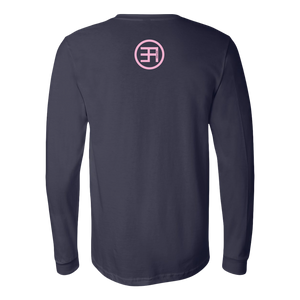 Overdue Long Sleeve PINK print