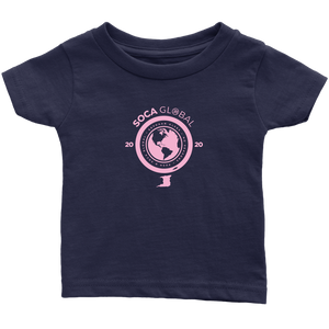 Soca Global Infant T-Shirt PINK print