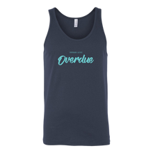 Load image into Gallery viewer, Overdue Unisex Tank TURQ print
