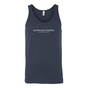 Showroom Standard  NTD Unisex Tank WHITE print