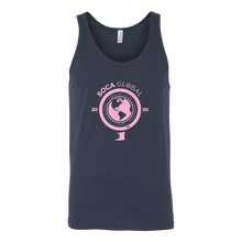 Load image into Gallery viewer, Soca Global  Unisex Tank PINK print
