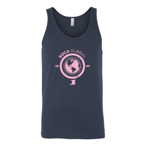 Soca Global  Unisex Tank PINK print