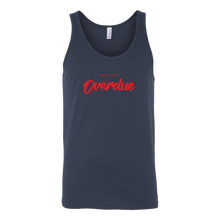 Load image into Gallery viewer, Overdue Unisex Tank RED print
