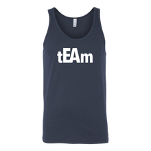Load image into Gallery viewer, tEAm Unisex Tank WHITE print
