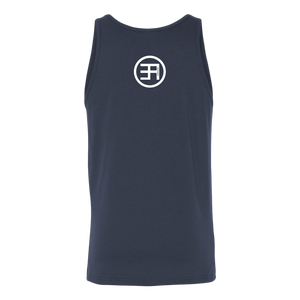 tEAm Unisex Tank WHITE print