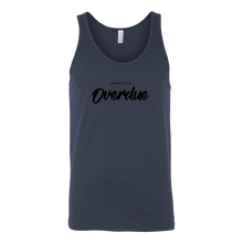 Load image into Gallery viewer, Overdue Unisex Tank BLACK print
