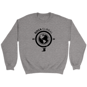 Soca Global Crewneck Sweatshirt Black Print