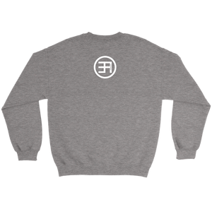 Overdue Crewneck Sweatshirt White Print