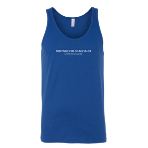 Showroom Standard  NTD Unisex Tank WHITE print