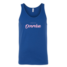 Load image into Gallery viewer, Overdue Unisex Tank PINK print
