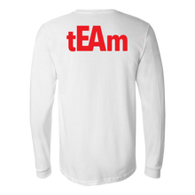Load image into Gallery viewer, EA X tEAm Long Sleeve RED print
