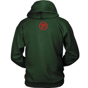 Grateful Unisex Hoodie RED Print