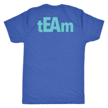 Load image into Gallery viewer, tEAm Large Back TURQ Print  Triblend tee

