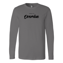 Load image into Gallery viewer, Overdue Long Sleeve BLK print
