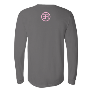 Overdue Long Sleeve PINK print