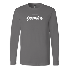 Load image into Gallery viewer, Overdue Long Sleeve WHITE print
