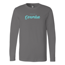 Load image into Gallery viewer, Overdue Long Sleeve TURQ print
