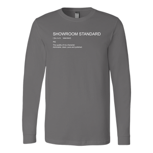 WMNS Showroom Standard Def Long Sleeve WHITE print