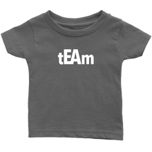 Load image into Gallery viewer, tEAm Infant T-Shirt  White Print

