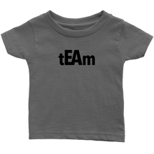 Load image into Gallery viewer, tEAm Infant T-Shirt  BLACK Print
