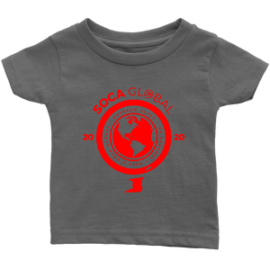 Soca Global Infant T-Shirt RED print