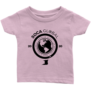 Soca Global Infant T-Shirt BLACK print