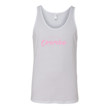 Load image into Gallery viewer, Overdue Unisex Tank PINK print
