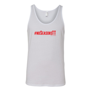 No Seasons  Unisex Tank RED print