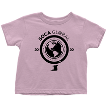 Load image into Gallery viewer, Soca Global Toddler T-Shirt BLACK print
