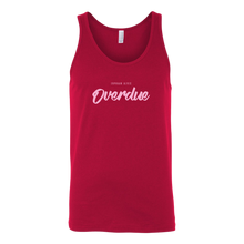 Load image into Gallery viewer, Overdue Unisex Tank PINK print
