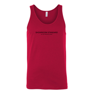 Showroom Standard  NTD Unisex Tank BLK print