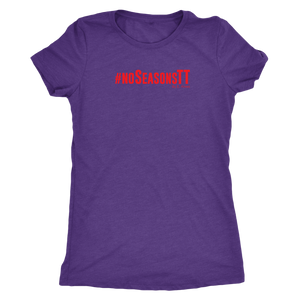No Seasons RED Print Womens