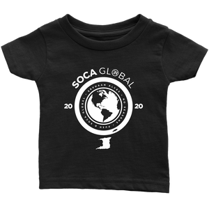 Soca Global Infant T-Shirt WHITE print